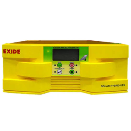 Exide solar ips ups hybrid machine pure sinewave 1100va 12v
