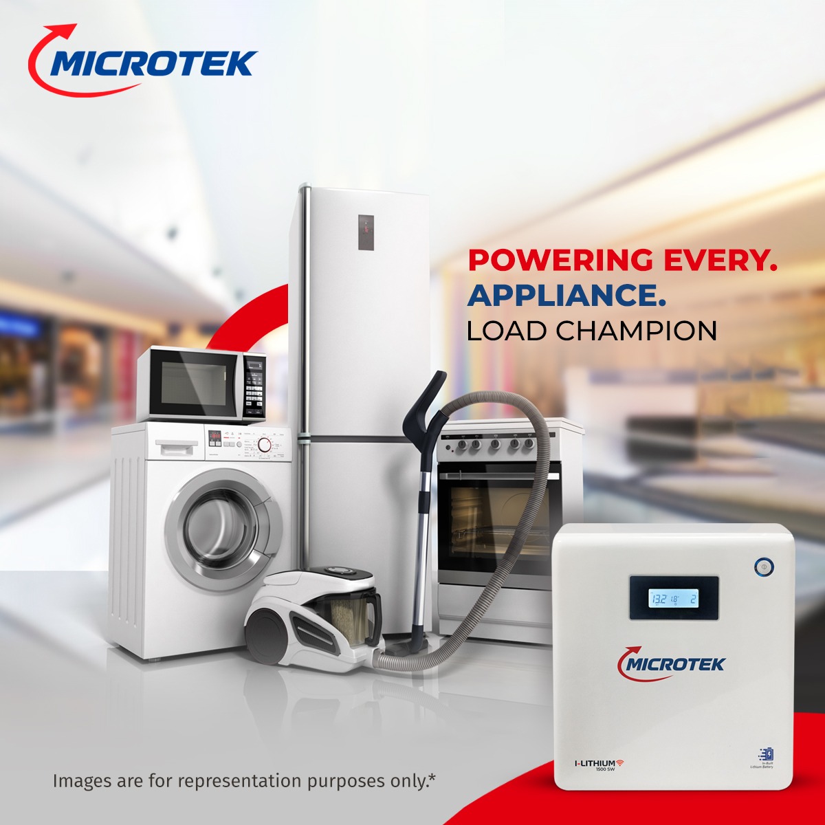 Microtek I-Lithium 1500-SW Wi-Fi Lithium Inverter